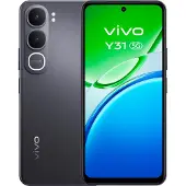 Vivo Y31 5G, 17,1 cm (6.72"), 6 GB, 256 GB, 50 MP, Android 15, Schwarz
