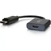 C2G 4k displayport auf hdmi aktiver adapter converter - schwarz, DisplayPort, HDMI, Stecker, Buchse, 4096 x 2160 Pixel, Schwarz