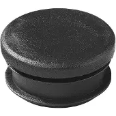 Pricenet Endkappe Kunststoff schwarz Rund Ø30mm