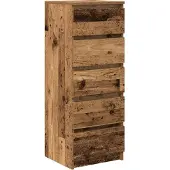 Syfax Sideboard mit Schubladen Altholz-Optik 37,5x35x99 cm