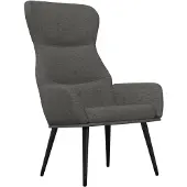 Syfax Relaxsessel Dunkelgrau Stoff