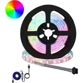 Syfax LED-Streifen 12 stk. Schwarz und Transparent