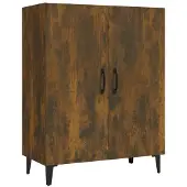 Syfax Sideboard Räuchereiche 70x34x90 cm Holzwerkstoff