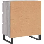 Syfax Sideboard Grau Sonoma 60x35x70 cm Holzwerkstoff