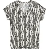 Garcia N260202 Kurzarm-t-shirt Mit V-ausschnitt