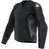 Dainese Avro 5 Lederjacke Schwarz 50 Herren Schwarz 50