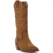 Xti für Damen. 14430802-CAMEL Stiefel 144308 braun (40), 3 bis 5 cm, Reißverschluss, Lässig