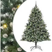 vidaXL Künstlicher Weihnachtsbaum Grün 210 cm