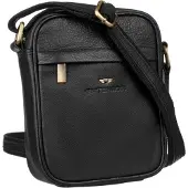 Peterson PTN 5021-NDM-2960 Schwarze Ledertasche