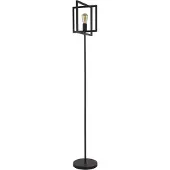 Searchlight Schwarze Stehlampe Plaza