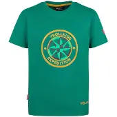 TROLLKIDS - Kid's Windrose T - T-Shirt Gr 164 grün