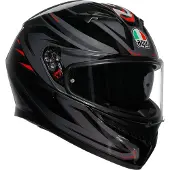 AGV K3 2.6 Syth Integralhelm Unisex Thermoplast schwarz, 61