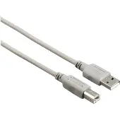 Hama 00200902, 5 m, USB A, USB B, USB 2.0, 0,48 Gbit/s, Grau
