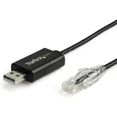 StarTech.com .com 1,8 m Cisco Console Cable USB to RJ45 - USB auf RJ45, RJ-45, USB 2.0 Type-A, 1,8 m, Schwarz