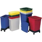 Graf Abfall- und Wertstoffsammler 60 l H590xB285xT555mm - 778011