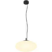 SLV 1010413 OLYPSO 40, Pendelleuchte, E27, Pendellänge 400 cm, 1 x max. 40 W, schwarz