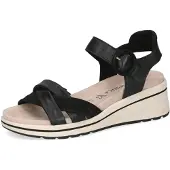 Caprice Damen Komfort Sandalen 9-28304-46 Schwarz