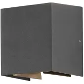 Konstsmide LED-Außenwandleuchte Cremona 13 cm anthrazit