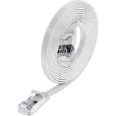 SLIM Patchcords Slim STP, 0,1 m, Cat6, U/FTP (STP), RJ-45, RJ-45, Weiß
