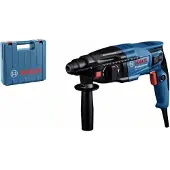 Bosch SDS-Plus Bohrhammer GBH 2-21, 720W, 2.0 J Schlagstärke, 4-21 mm Betonbohrdurchmesser, inkl. Standardkoffer