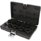 Ks Tools 1/4 Zoll+3/8 Zoll+1/2 Zoll Torx Plus-Steckschlüssel-Satz, 19-tlg - 515.0119