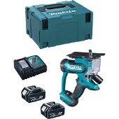 Makita Trockenbausäge DSD180RTJ (2 x 5,0 Ah + DC18RC + MAKPAC 3)
