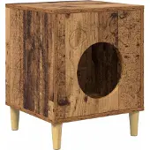 Syfax Katzenhaus Altholz 42,5 x 40 x 53 cm Holzwerkstoff