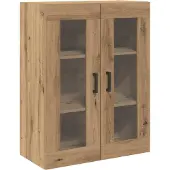 Syfax Wandschrank Artisan-Eiche 69,5 x 34 x 90 cm Holzwerkstoff