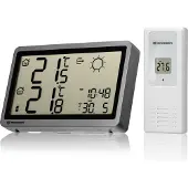 Bresser Meteotemp Hz Wetterstation Durchsichtig Durchsichtig One Size
