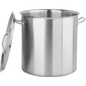 TRIZERATOP Mittlerer Topf Mit Edelstahldeckel 50X50 Cm, 98L - Yg-00020
