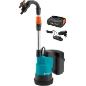 Gardena 2000/2 P4a Batteriebetriebene Klarwasserpumpe 18v