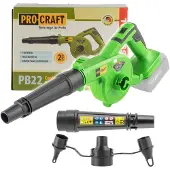 Procraft PB22bb Akku Laubbläser 20 V Solo - ohne Akku, ohne Ladegerät