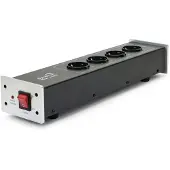 Dynavox HiFi-Steckdosenleiste X1000S, silber