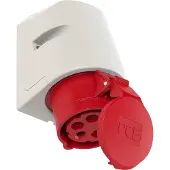 Pce 115-6 CEE-Wandsteckdose 16A 5p 6h IP44 1156