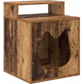 Syfax Katzenhaus Altholz 42,5 x 40 x 53,5 cm Holzwerkstoff