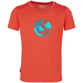 TROLLKIDS - Kid's Sandefjord T-Shirt XT-Shirt - Merinoshirt Gr 176 rot