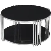 AEA Couchtisch Elegantes Schwarz Luxus Design Metall Möbel Wohnzimmer Couchtische
