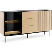 3Xeliving Kommode, Vicenza-Eiche, 157 x 84 x 39 cm