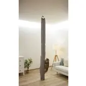 Kerbl Katzenkletterbaum, Climber, 16 x 16 x 240 cm, Deckenbefestigung, Grau