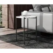 AEA Beistelltisch Runder Tisch Couchtisch Sofa Tisch Wohnzimmer Runde Design Tische