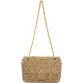 Joella damen tasche - gold, one size