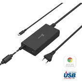 J5CREATE JUP2290C-FN 100W PD USB-C Super Charger - UK, 1,2 m, Schwarz