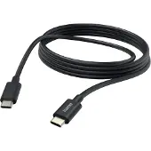 Hama 00201593, 3 m, USB C, USB C, USB 2.0, 0,48 Gbit/s, Schwarz