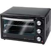 Jata HN916, 16 l, Schwarz, Edelstahl, Freistehend, Drehregler, 60 min, Glas, Edelstahl