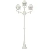 Albert 682041 Mastleuchte 3-fl. Typ Nr. 2041 - Farbe: weiß, für 3 x Lampe, E27*** ACHTUNG: 2 Packstücke ***