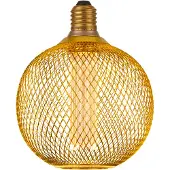 Searchlight LED-Lampe E27 Mesh 3,4W 3.000K Ø12cm gold