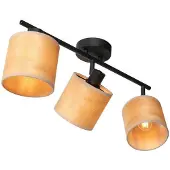 Steinhauer Deckenleuchte Bambus, 3-flammig
