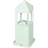 Albert 680599 Sockelleuchte Typ Nr. 0599 - Farbe: weiß, mit 1 x LED 12 W, 3000 K