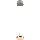 TRIO Design-Pendelleuchte Dios Nickel