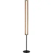 Searchlight LED-Stehleuchte Thread, goldfarben, 3-step-dimmbar, Stahl